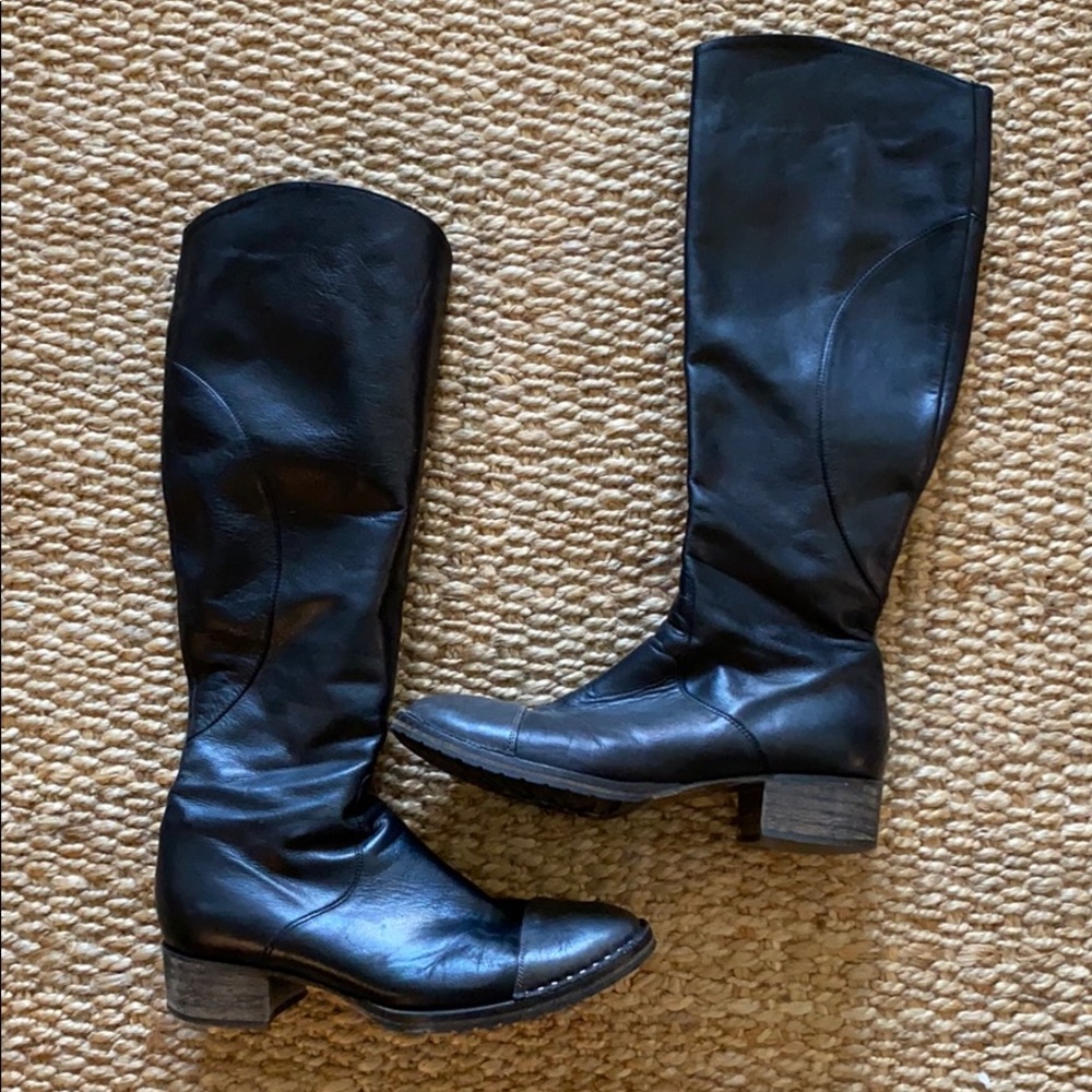 Gigigio black and grey boots size 36.5